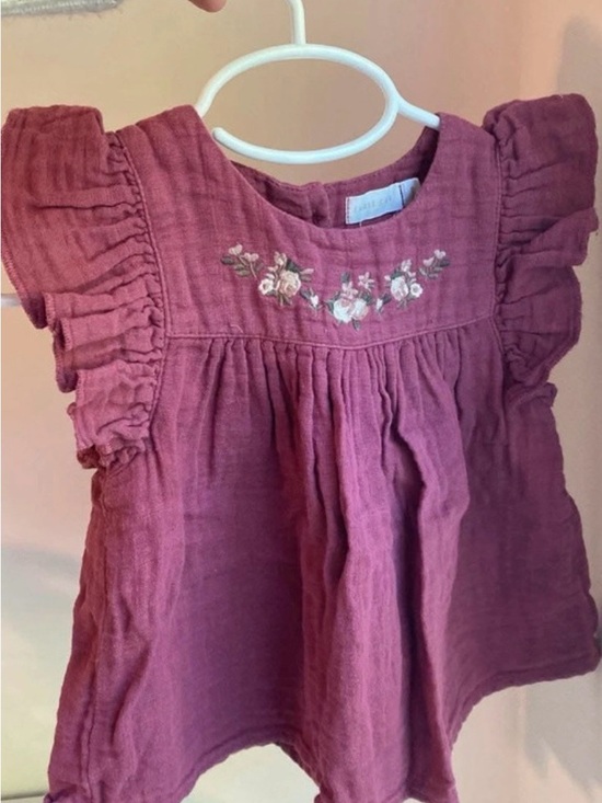 Jamie Kay Other - Jamie kay muslin Eleanor top - rasberry pink -2y